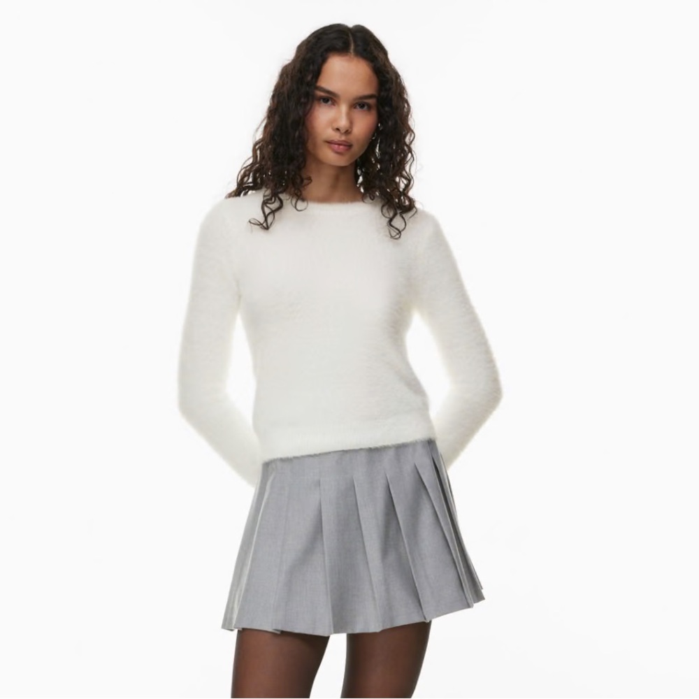 Sunday Best Fuzzy Knit Kitten Sweater